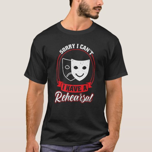 劇場の稽古をしている Tシャツ (正面)