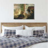 劇場の箱， c.1865-70 キャンバスプリント (インサイチュ (寝室))