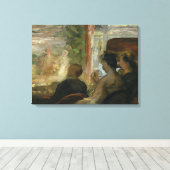 劇場の箱， c.1865-70 キャンバスプリント (インサイチュ (ウッドフロア))