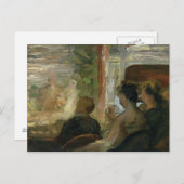 劇場の箱， c.1865-70 ポストカード (正面/裏面)