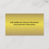 劇場の舞台芸術の玄関ひさし 名刺 (裏面)