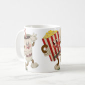 劇場の軽食のトリオのマグ コーヒーマグカップ (正面左)