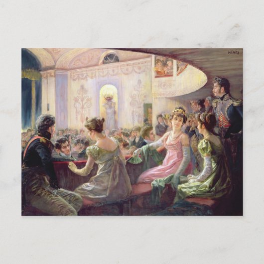 劇場の間隔 ポストカード (正面)