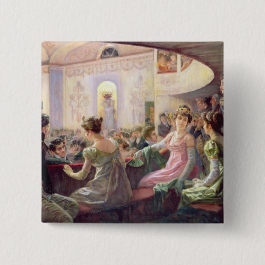 劇場の間隔 缶バッジ (正面)