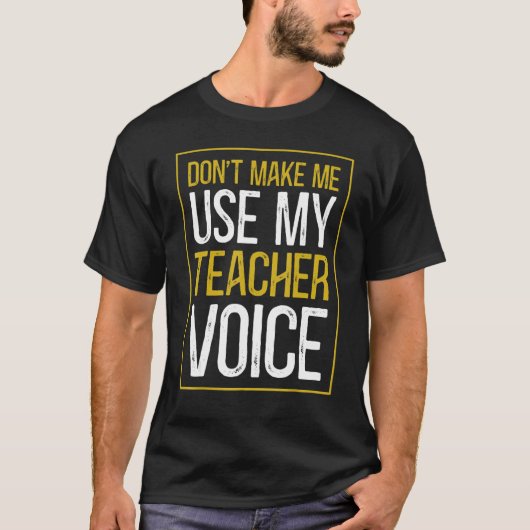 劇場の音声劇場を使わせない Tシャツ (正面)