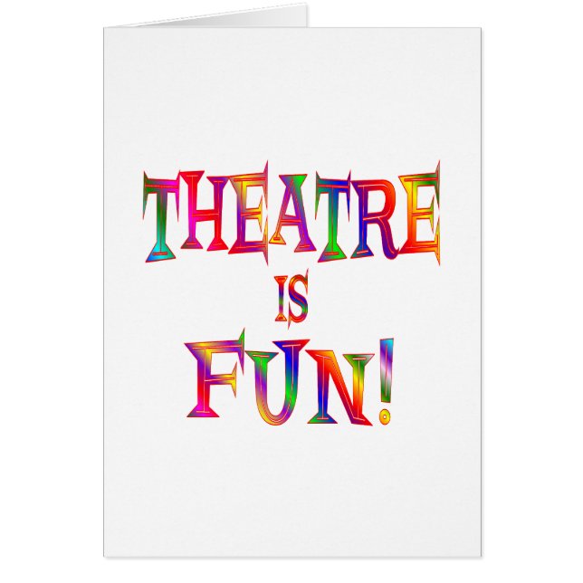 劇場はおもしろいです (正面)