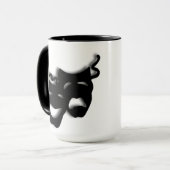 劇場は喜劇の悲劇のマスクを襲います マグカップ (正面左)