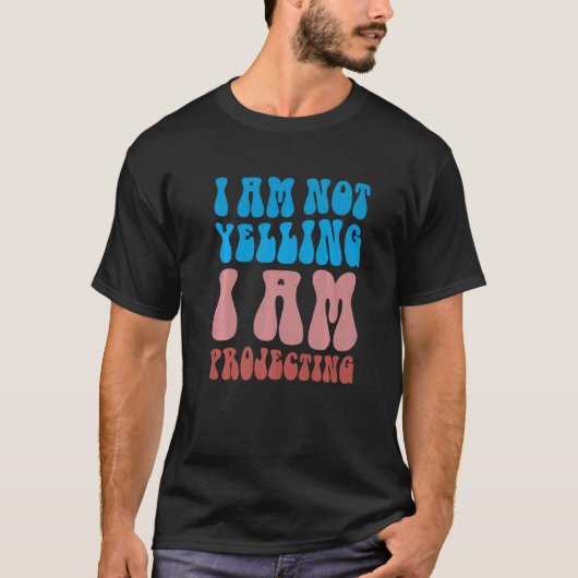 劇場は私が投影している叫びではない Tシャツ (正面)
