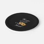 劇場は私のスポーツだ|劇場好きの贈り物 ペーパープレート (アングル)