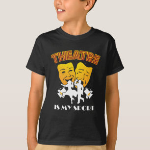 劇場は私のスポーツです Tシャツ