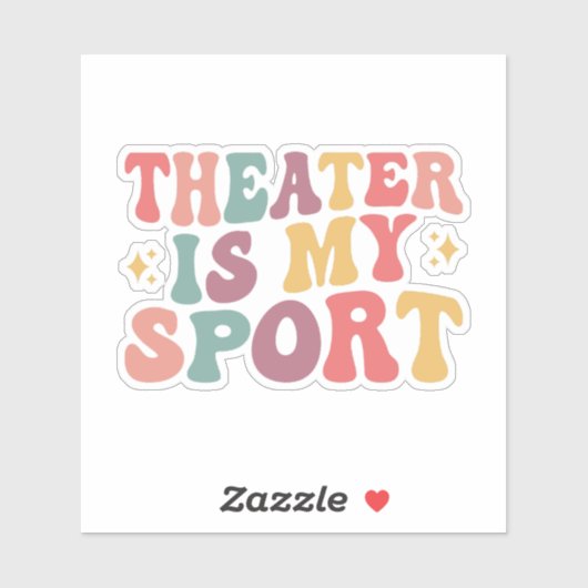 劇場は私のスポーツ シール (シート)