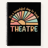 劇場は美しい日教えだ ノートブック (正面)