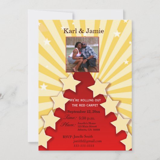 劇場への招待を取り上げる 招待状 (正面)