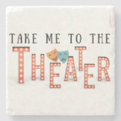 劇場へ連れて行って ストーンコースター (正面)