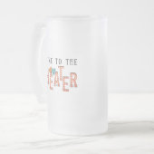 劇場へ連れて行って フロストグラスビールジョッキ (正面左)