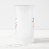 劇場へ連れて行って フロストグラスビールジョッキ (中央)