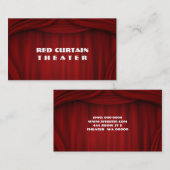 劇場エンターテイメントパフォーマーコメディアンマジシャン 名刺 (正面/裏面)
