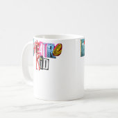 劇場キッズコラージュ コーヒーマグカップ (正面左)