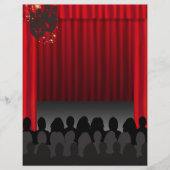 劇場ステージ演奏スクラップブック作りクラフト紙 (正面)