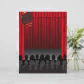 劇場ステージ演奏スクラップブック作りクラフト紙 (スタンド正面)