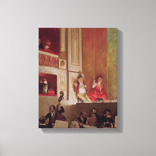 劇場デバリエテス公演, c.1885 キャンバスプリント (正面)