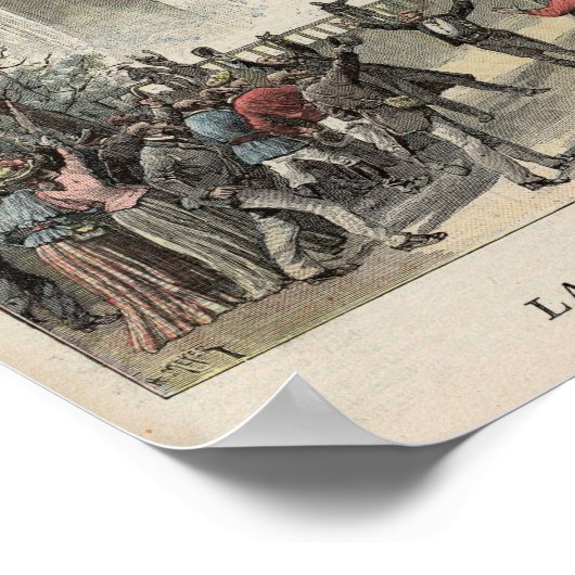 劇場デラ・ガイテのパフォーマー ポスター (角)