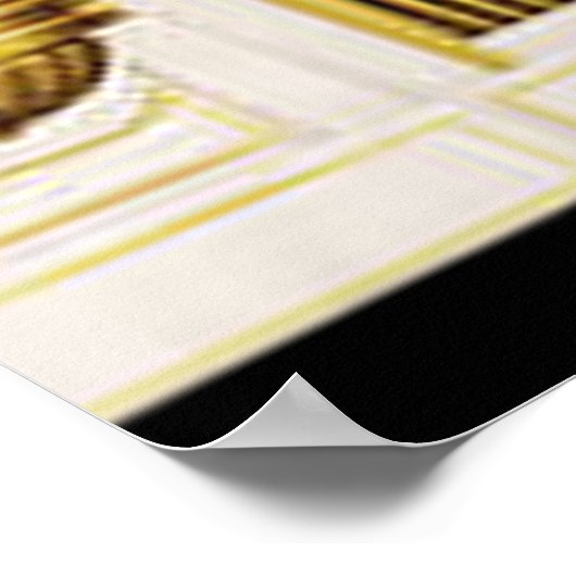 劇場パイプオルガンウォールアートポスター ポスター (角)