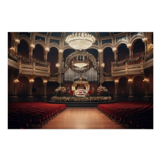 劇場パイプオルガンデザイナーの領域 ポスター (正面)