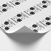 劇場仮面演劇ステージ俳優 ラッピングペーパー (角)