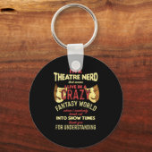 劇場俳優AV演劇おたくステージミュージカルA キーホルダー (正面)