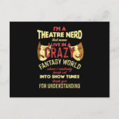 劇場俳優AV演劇おたくステージミュージカルA ポストカード (正面)