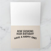 劇場内のドライブ誕生日4すべてのカード カード (内部)