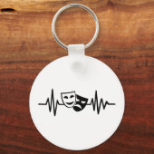 劇場周波数 キーホルダー (正面)