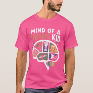 劇場少年の心の脳ミュージカル劇場Tシャツ Tシャツ