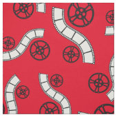 劇場映画が映画劇場赤 ファブリック (見本)