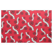 劇場映画が映画劇場赤 ファブリック (ファットクウォーター)