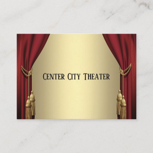劇場横 名刺 (正面)