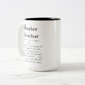 劇場演出家の定義ありがとう ツートーンマグカップ (正面左)