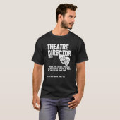劇場演出家の定義アクター女優ブロードウェイ Tシャツ (正面フル)