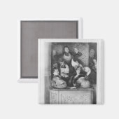 劇場用の箱で、ジュリアンが彫った マグネット (正面/裏面)