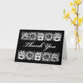 劇場用マスクテーマ空白の内 カード (黄色い花)