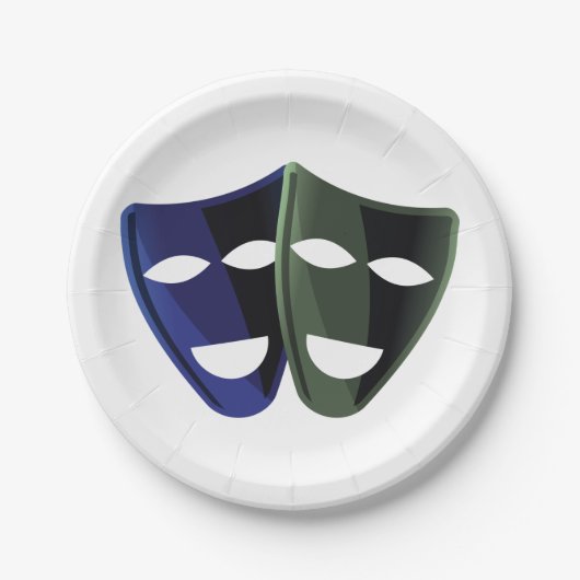 劇場用マスク ペーパープレート (正面)