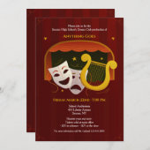 劇場用マスク 招待状 (正面/裏面)