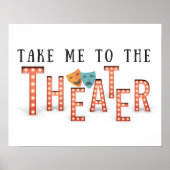 劇場用マーキーライトに案内 ポスター (正面)