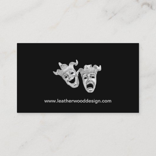 劇場用名刺 名刺 (裏面)