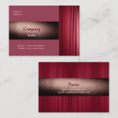 劇場用名刺 名刺 (正面/裏面)