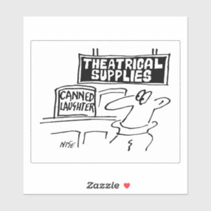 劇場用品店の漫画。 シール