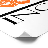 劇場的に傾いている ポスター (角)