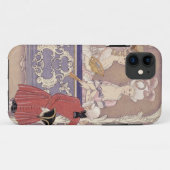 劇場箱、「Les Liaからのイラストレーションの女性 Case-Mate iPhoneケース (裏面(横))