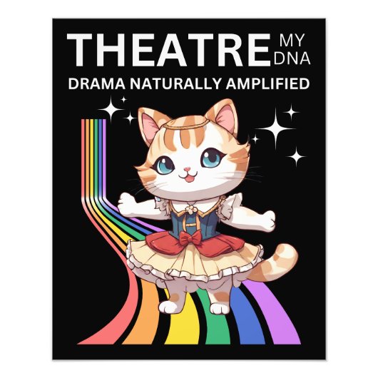 劇場自然に増幅された私のDNAドラマ フォトプリント            (正面)